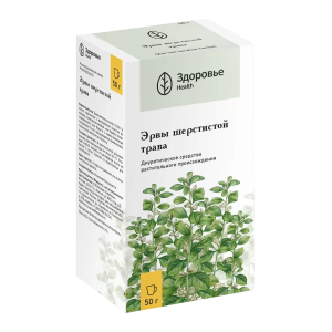 Эрвы шерстистой трава измельченная пачка 50г 