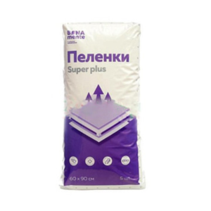 Bona Mente! super plus пеленки впитывающие 60х90см №5