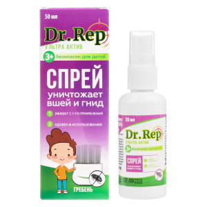 Доктор Реп Парадиз Ультра средство педикулицидное спрей 50мл