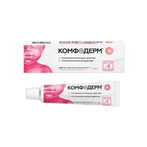 Комфодерм К крем для наружного применения 0,1% туба 15г 