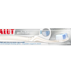 Лакалют уайт зубная щетка средней жесткости №1