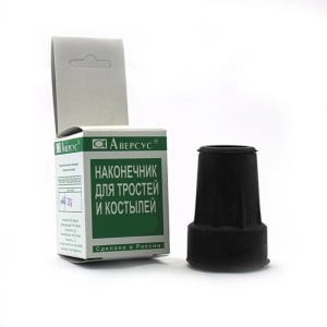 Наконечник для тростей и костылей диаметром 18мм 