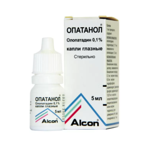 Опатанол глазные капли 0,1% флакон-капельница 5мл