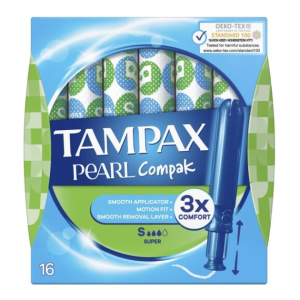 Тампакс Compak pearl super тампоны с аппликатором №16