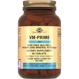 Солгар Мультивитаминный и минеральный VM-Prime 50+ таблетки массой 1184,5мг №60