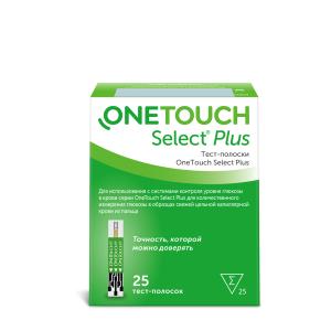 Тест-полоски OneTouch Select Plus №25