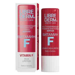 Либридерм гигиеническая помада витамин f жирная 4,0г