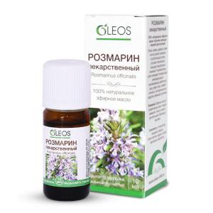 Oleos Розмарин лекарственный эфирное масло флакон 10мл