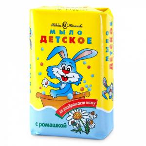 Невская косметика мыло туалетное детское с ромашкой 90гр