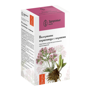 Валерианы корневища с корнями порошок фильтр-пакет 1,5г №20