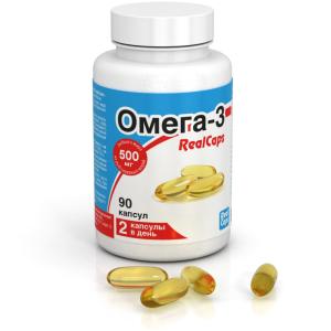 Омега-3 RealCaps капсулы массой 700мг №90