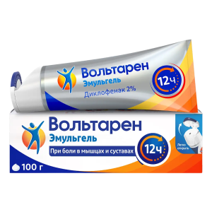 Вольтарен Эмульгель гель для наружного применения 2% туба 100г