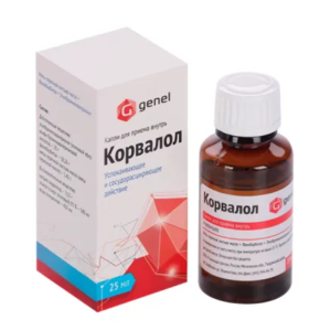 Корвалол капли для приема внутрь флакон-капельница 25мл