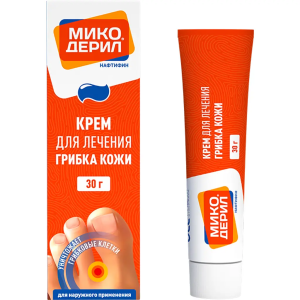 Микодерил крем для наружного применения 1% туба 30г