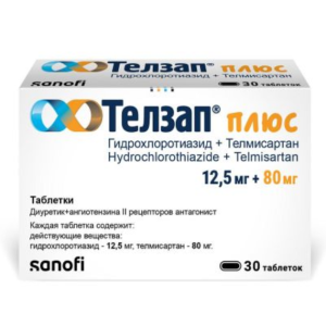 Телзап Плюс таблетки 12,5мг+80мг №30