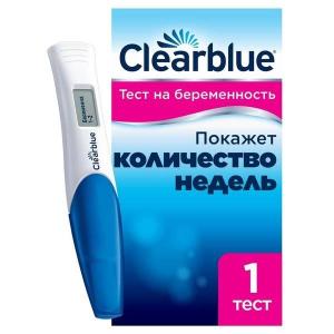 Clearblue цифровой тест для определения беременности с индикатором срока беременности №1