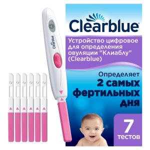 Clearblue цифровое устройство для определения овуляции тест-полоски №7