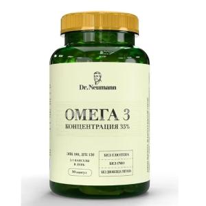 Dr Neumann Омега-3 концентрация 35% капсулы массой 1350мг №90
