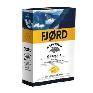 Fjord Норвежская Омега-3 капсулы массой 1,45г №30 