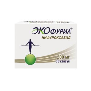 Экофурил капсулы 200мг №30