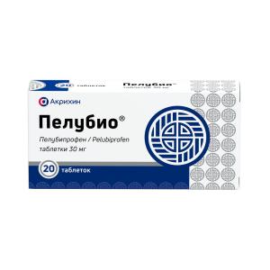 Пелубио таблетки 30мг №20