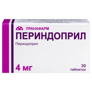 Периндоприл таблетки 4мг №30