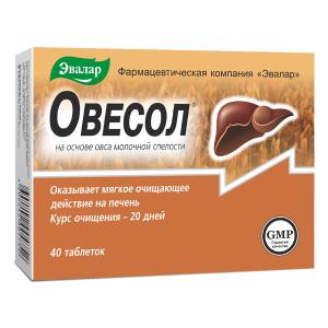 Овесол таблетки 0,25г №40