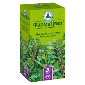 Пустырника трава порошок и резано-прессованная трава фильтр-пакет 1,5г №20