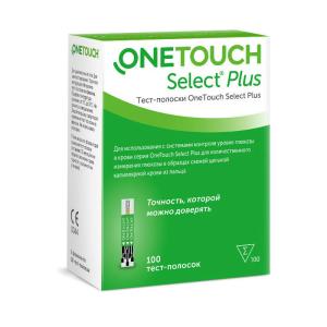 Тест-полоски OneTouch Select Plus №100