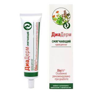 ДиаДерм Смягчающий крем для ног туба 75мл