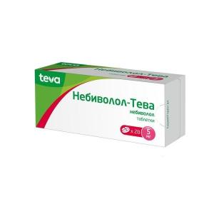 Небиволол-Тева таблетки 5мг №28