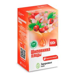 Шиповника плоды низковитаминные пачка 100г