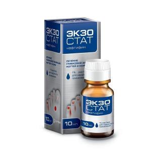 Экзостат раствор для наружного применения 1% флакон 10мл 