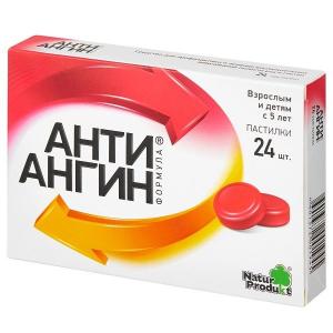Анти-Ангин Формула пастилки №24