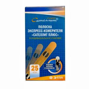 Тест-полоски к глюкометру Сателлит Плюс ПКГ-02.4 №25