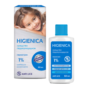 Хигиеника средство педикулицидное флакон 60мл