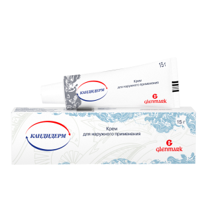 Кандидерм крем для наружного применения туба 15г 