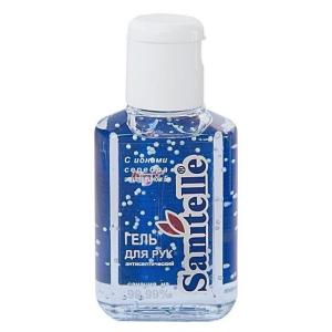 Санитель антисептический гель для рук с витамином е и ионами серебра 50мл