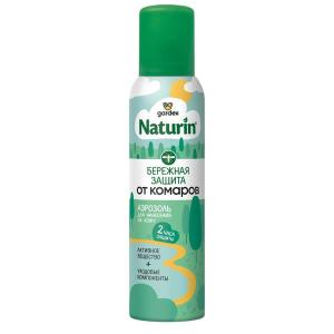 Гардекс Naturin бережная защита аэрозоль от комаров флакон 150мл