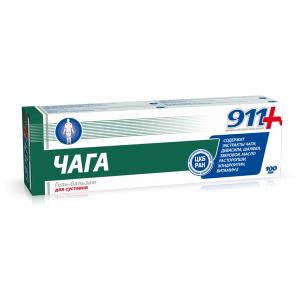 911 гель-бальзам с чагой 100мл