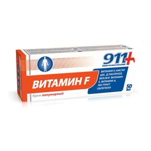 911 крем витамин f полужирный туба 50мл 