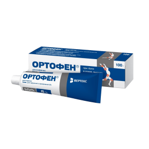 Ортофен гель для наружного применения 5% туба 100г