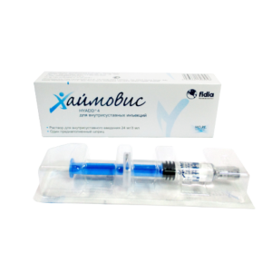 Хаймовис раствор для внутрисуставного введения 24мг/3мл шприц 3мл №1