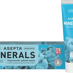 Асепта Плюс Реминерализация профессиональная зубная паста туба 75мл