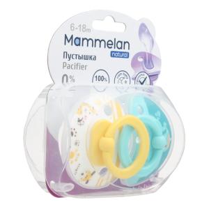 Mammelan силиконовая соска-пустышка 6-18 месяцев №2