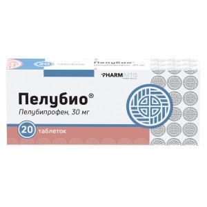 Пелубио таблетки 30мг №20