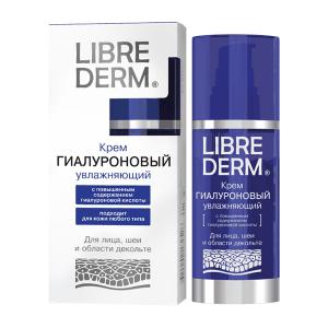 Либридерм гиалуроновый крем увлажняющий для лица,шеи и области декольте 50мл