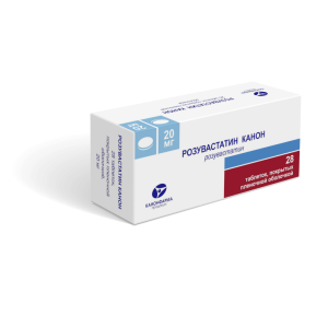 Розувастатин Канон таблетки покрытые пленочной оболочкой 20мг №28