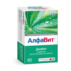 АлфаВит Диабет таблетки №60 
