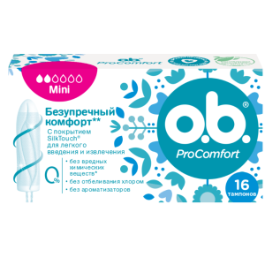 Тампоны o.b. ProComfort mini №16